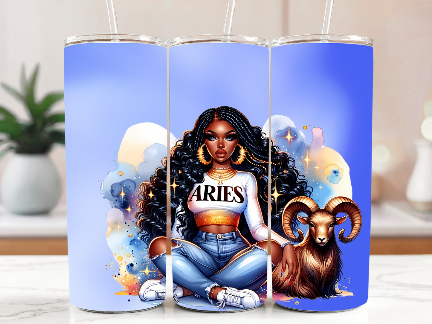 Zodiac Fierce Tumbler